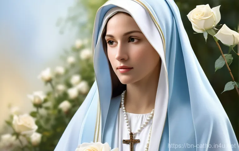 가톨릭 교회의 상징들 - **A Serene Wooden Cross in Sunlight**
    A highly detailed, humble wooden cross, perhaps with a sli...