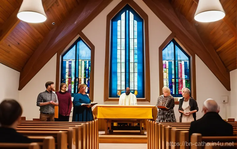 가톨릭 교회 음악의 기원 - **Prompt Title: Renaissance Polyphony in a Grand Cathedral**
    **Image Prompt:** A magnificent and...