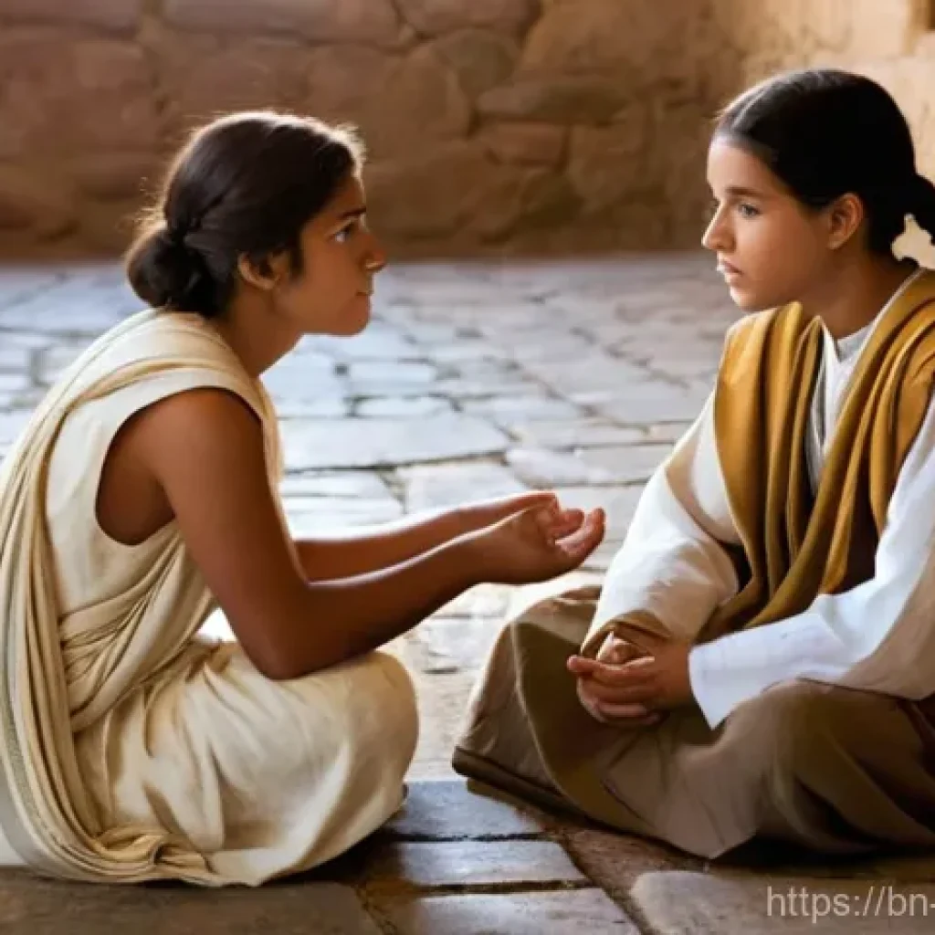 가톨릭 청년 운동의 역사 - **Prompt 1: Early Christian Youth in Ancient Rome**
    "A group of young Christian men and women, d...