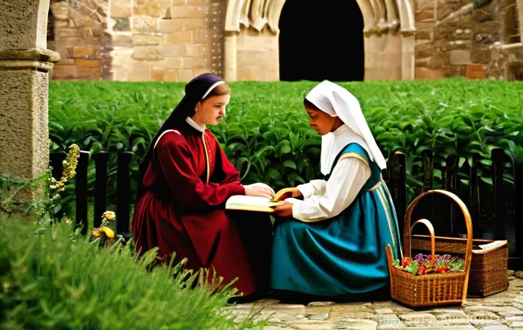 가톨릭 청년 운동의 역사 - **Prompt 1: Early Christian Youth in Ancient Rome**
    "A group of young Christian men and women, d...