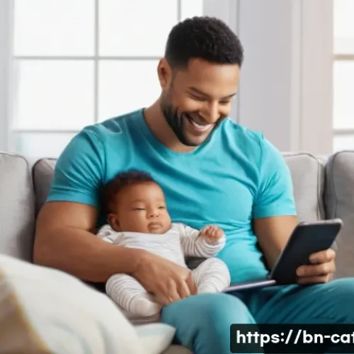 Home 23 가톨릭과 현대 윤리 문제 - **Prompt:** A cozy and brightly lit indoor scene featuring a young family. A mother and father are s...